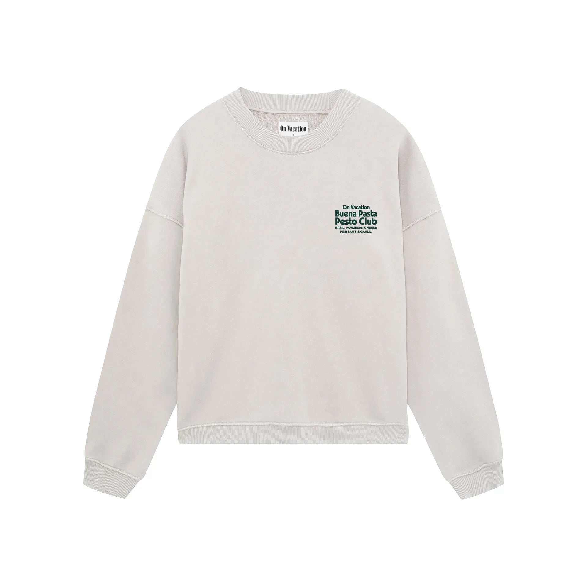 Pesto Club Sweater - Beige On Vacation