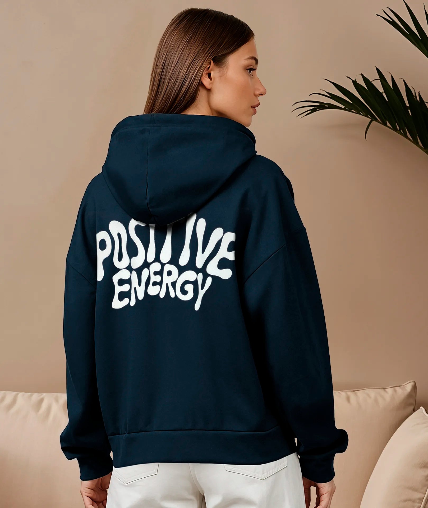 Positive Energy Hoodie - Navy On Vacation