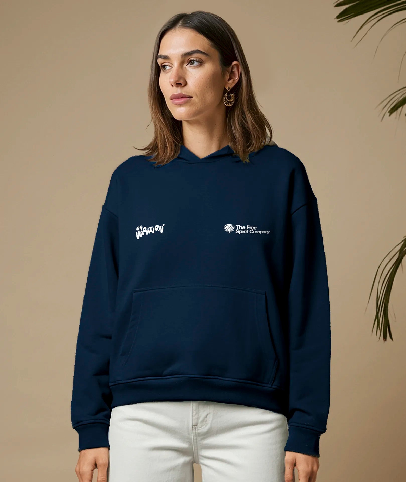 Positive Energy Hoodie - Navy On Vacation