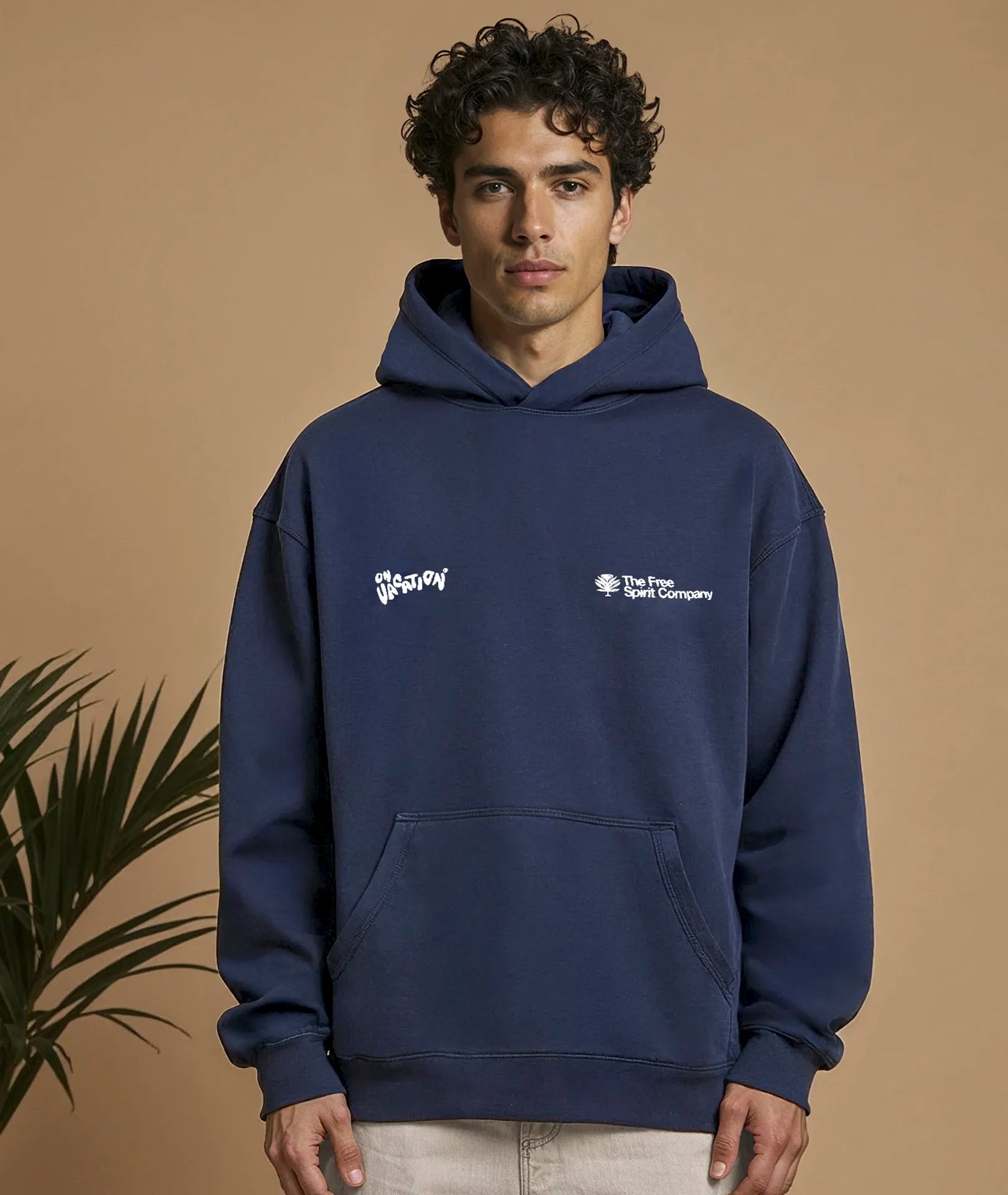 Positive Energy Hoodie - Navy On Vacation