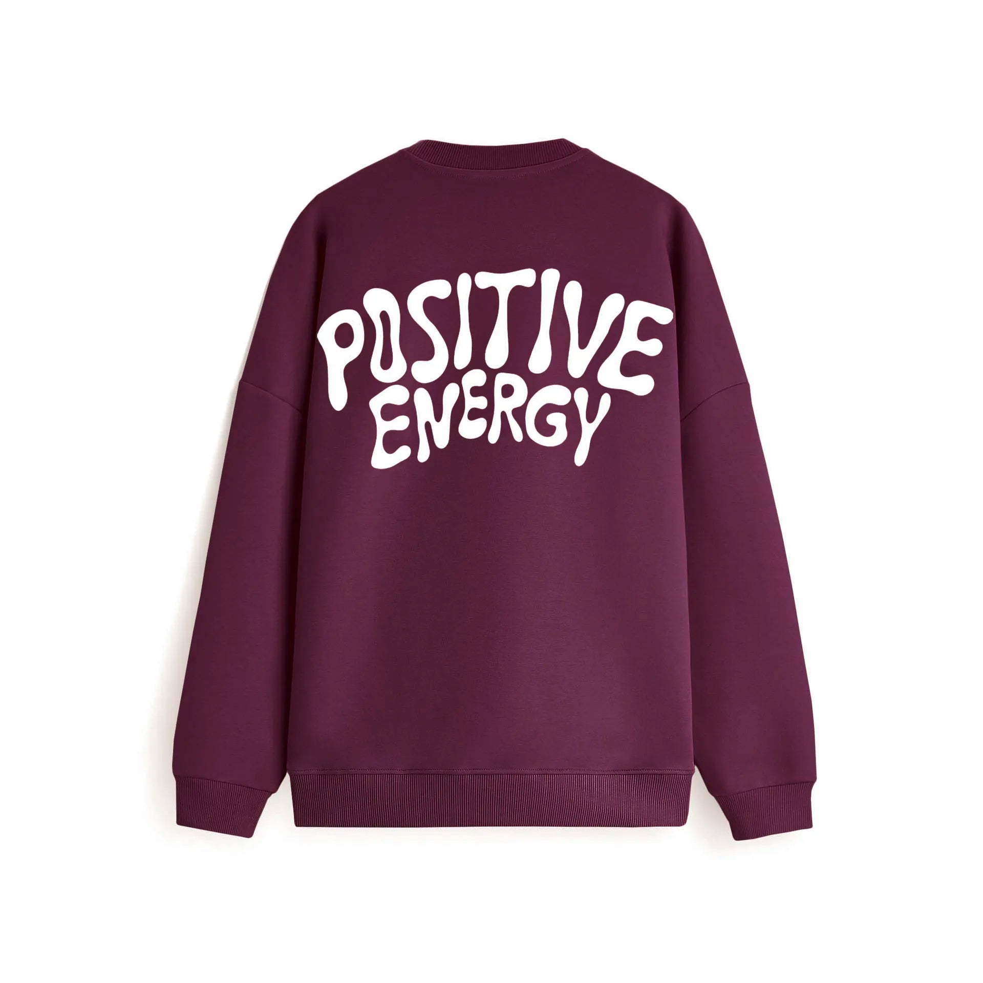 Positive Energy Sweater - Burgundy On Vacation