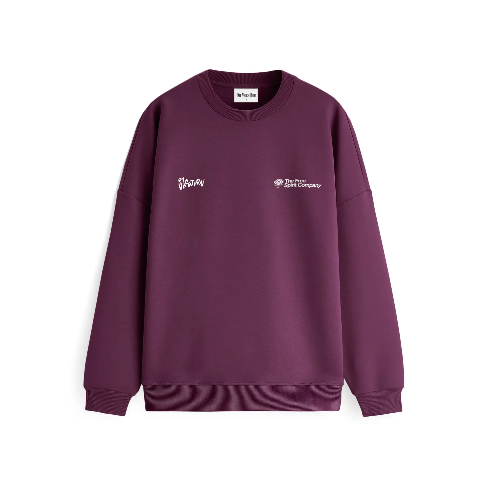 Positive Energy Sweater - Burgundy On Vacation
