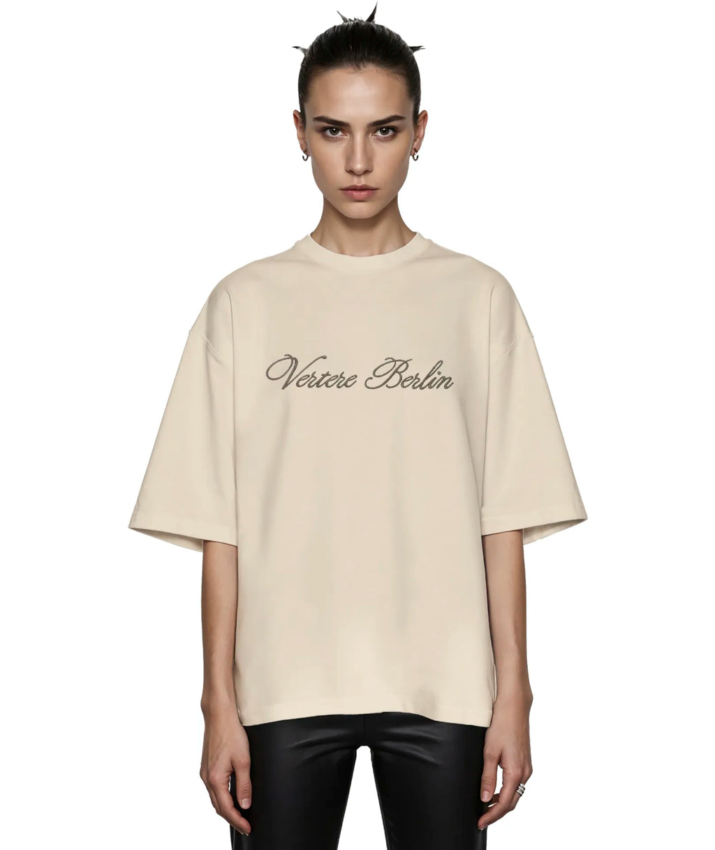 PURIFY T-SHIRT - WASHED MUD VERTERE BERLIN