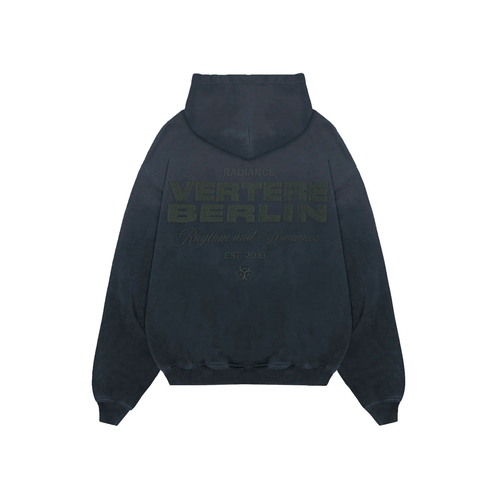RADIANCE HOODIE - WASHED BLACK VERTERE BERLIN