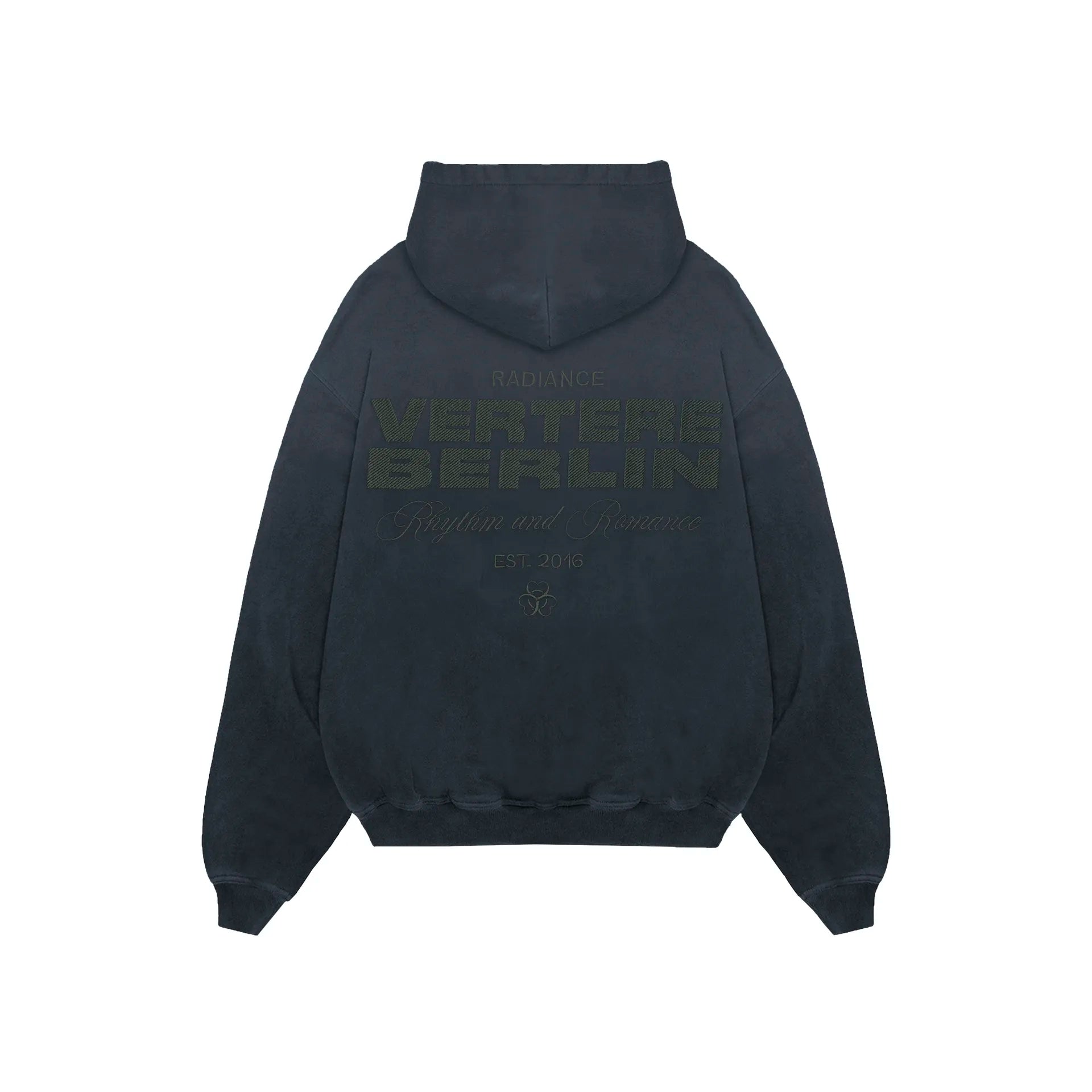 RADIANCE HOODIE - WASHED BLACK VERTERE BERLIN