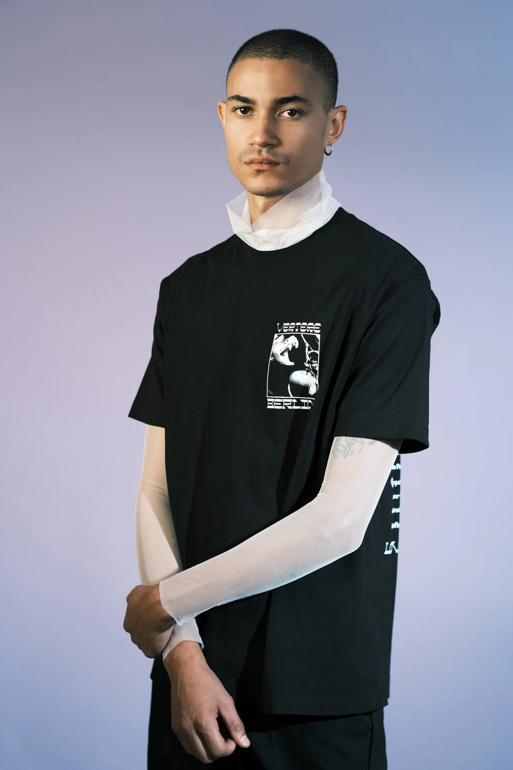 SECRET GARDEN T-SHIRT - BLACK VERTERE BERLIN