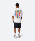 SANTORINI T-SHIRT - WHITE ON VACATION