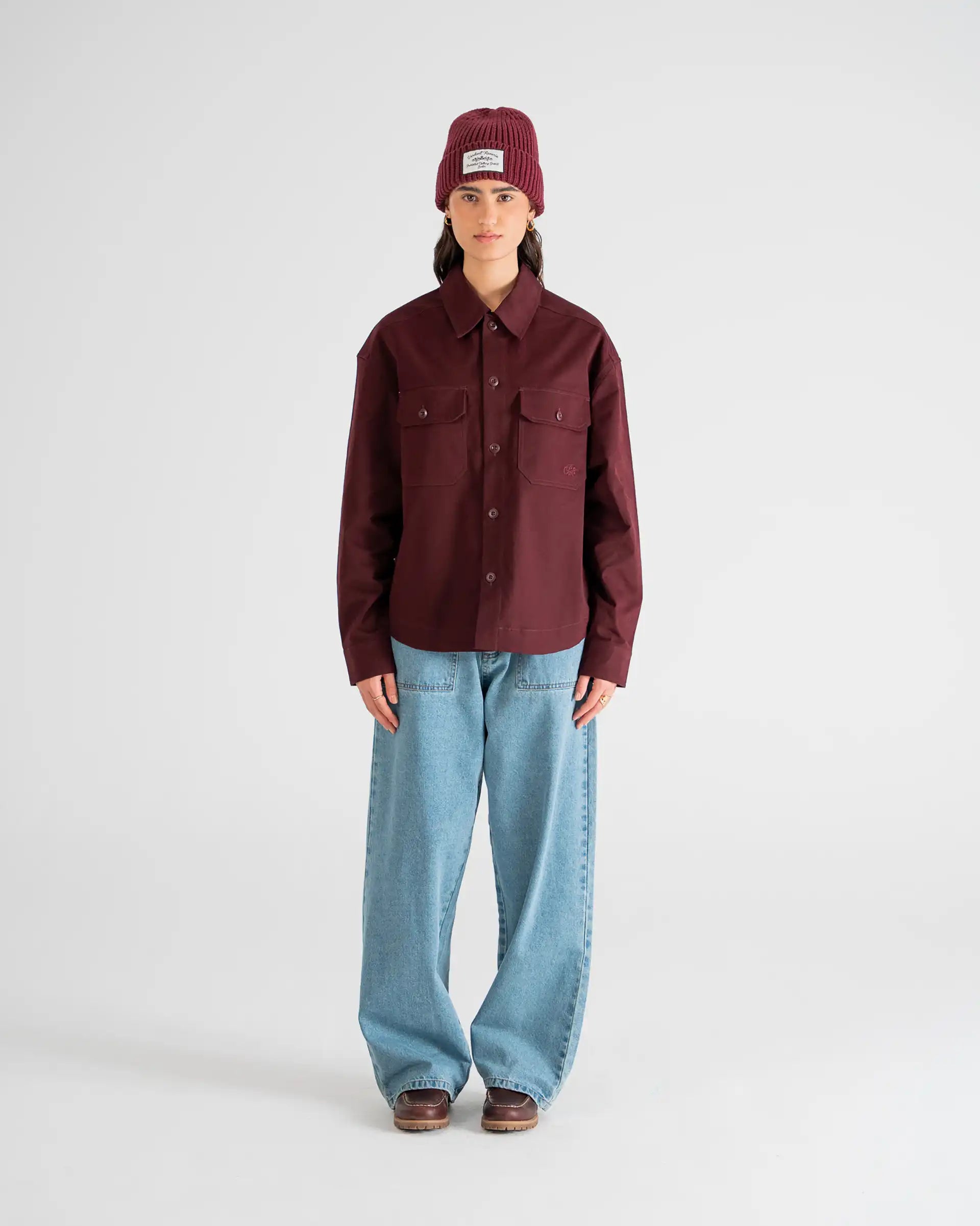 Scout Overshirt Bordeaux PROHIBITED