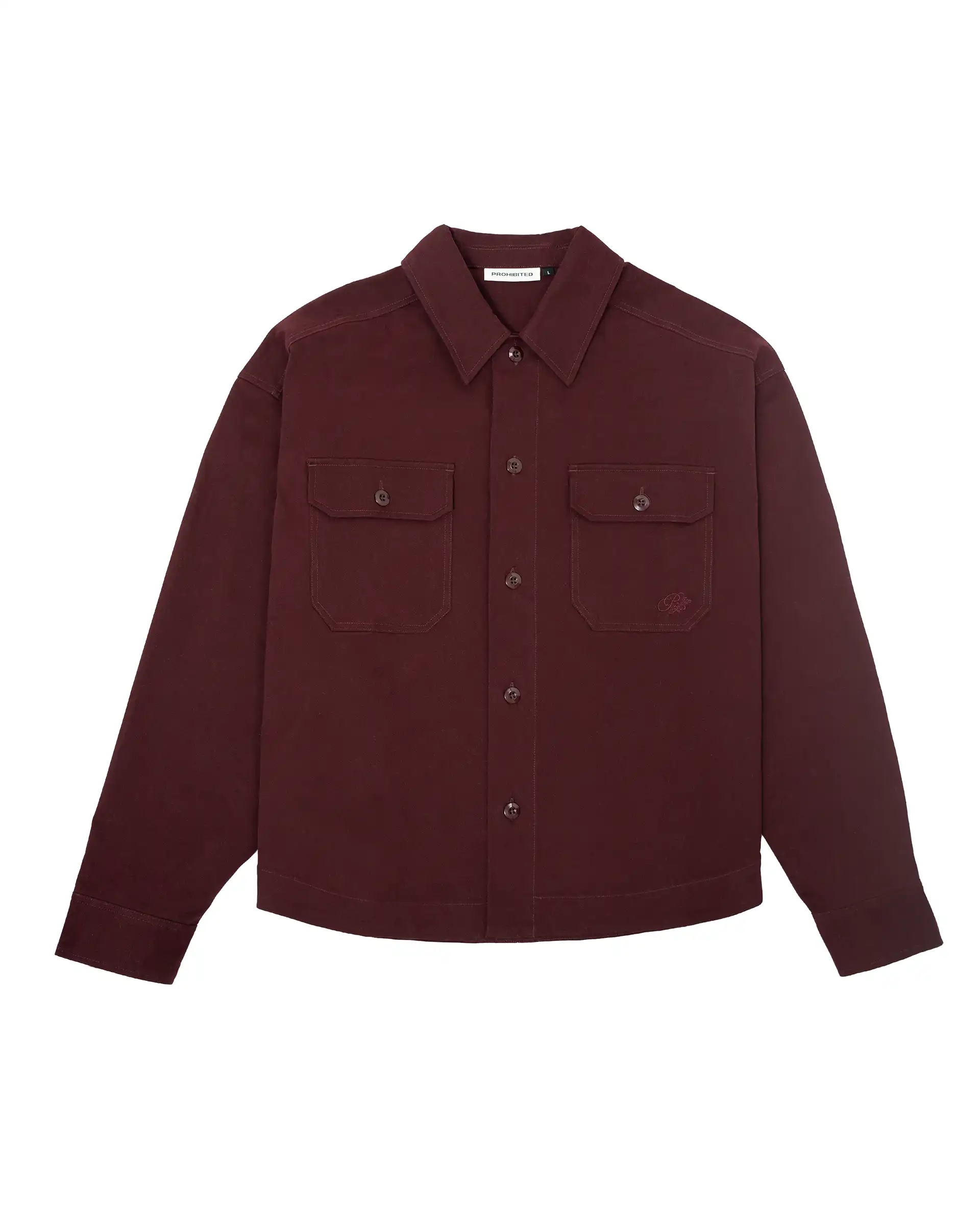 Scout Overshirt Bordeaux PROHIBITED