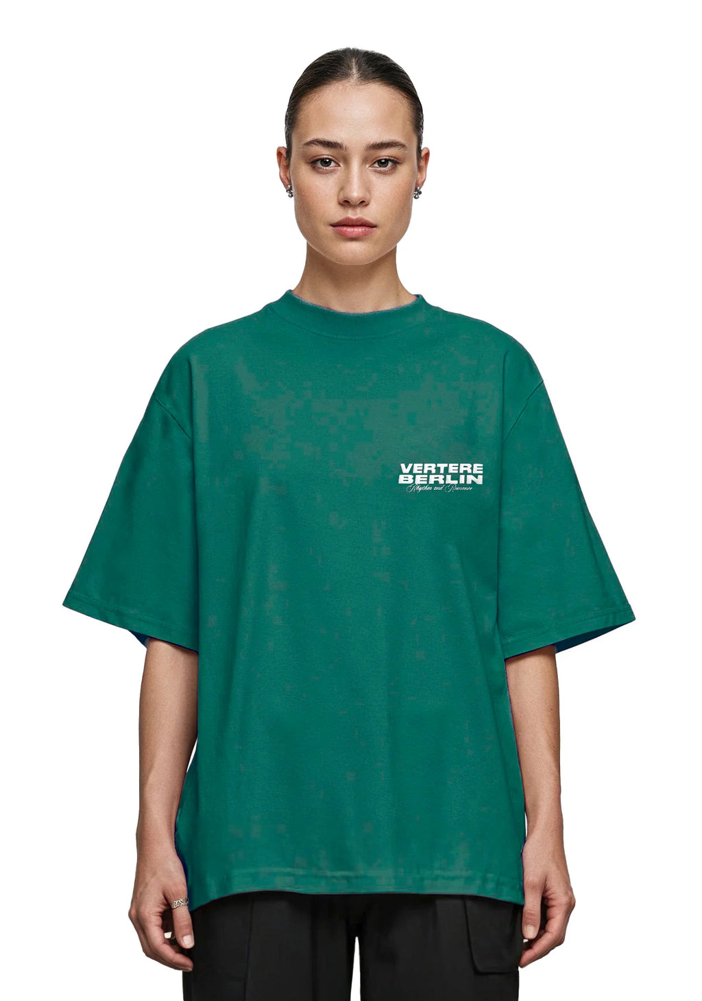 STUDIO LOGO T-SHIRT - GREEN VERTERE BERLIN