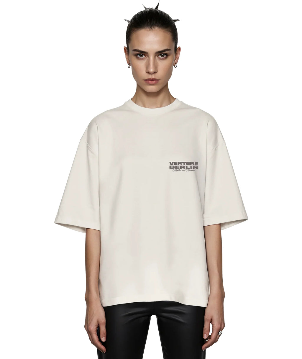 STUDIO LOGO T-SHIRT - BEIGE VERTERE BERLIN