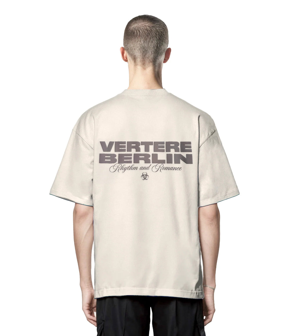 STUDIO LOGO T-SHIRT - BEIGE VERTERE BERLIN