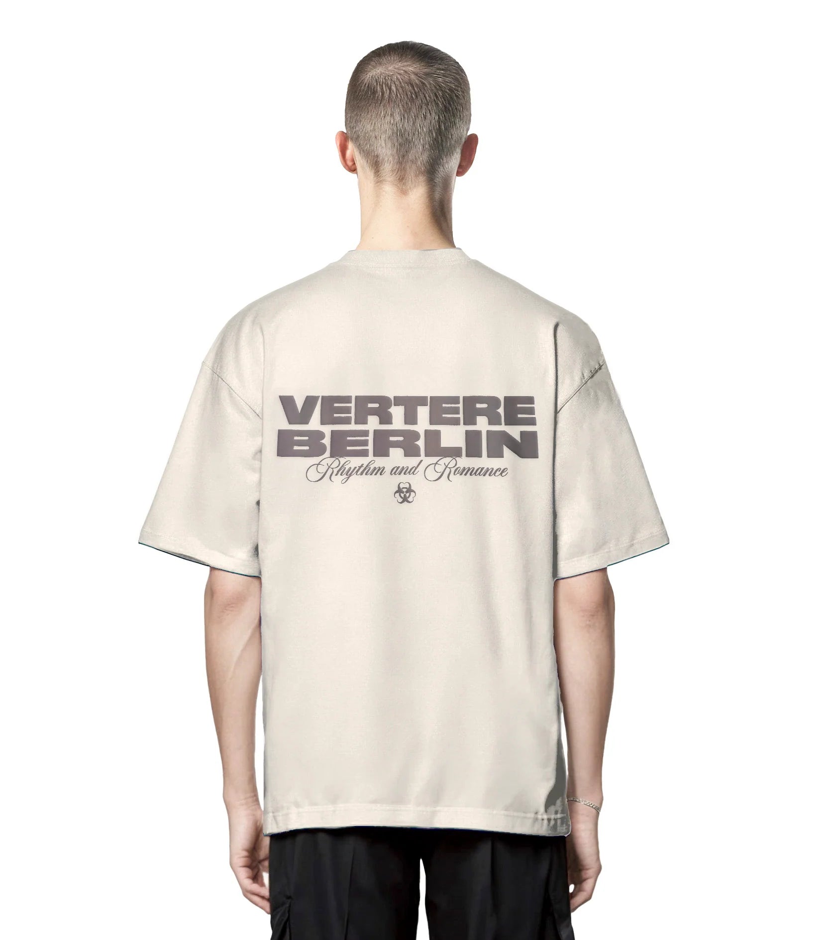 STUDIO LOGO T-SHIRT - BEIGE VERTERE BERLIN
