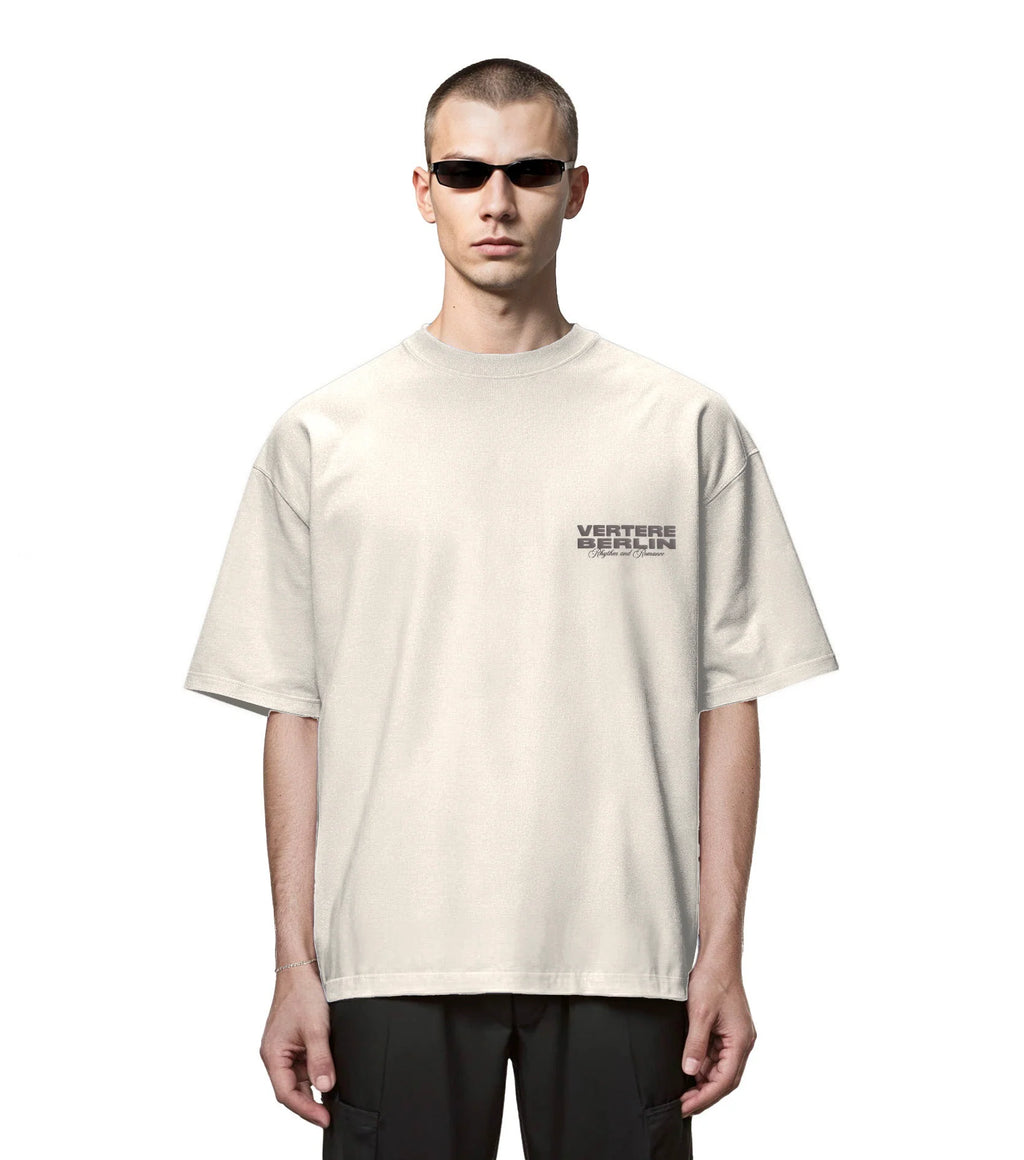 STUDIO LOGO T-SHIRT - BEIGE VERTERE BERLIN