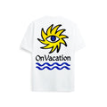 SUN EYE T-SHIRT - WHITE ON VACATION