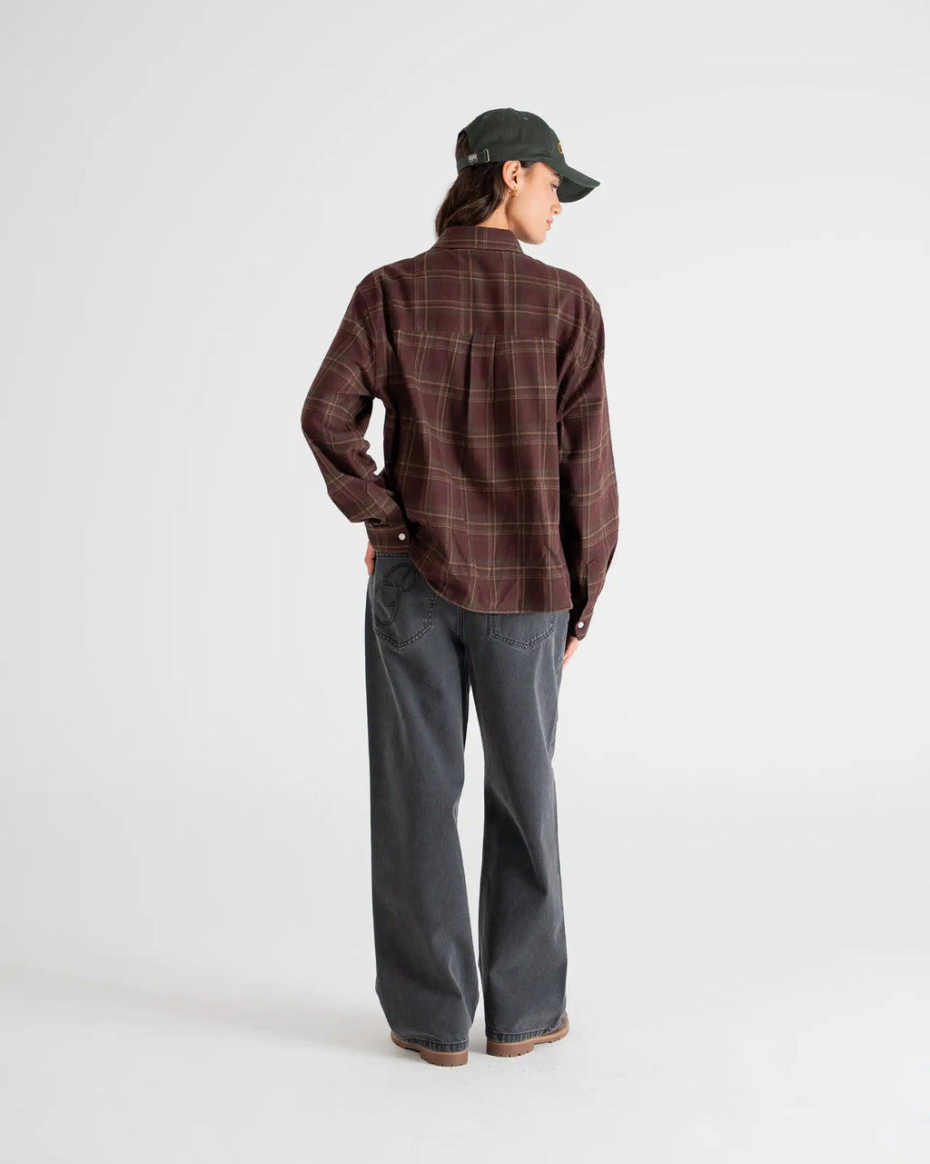 Timber Flannel Shirt Bordeaux PROHIBITED