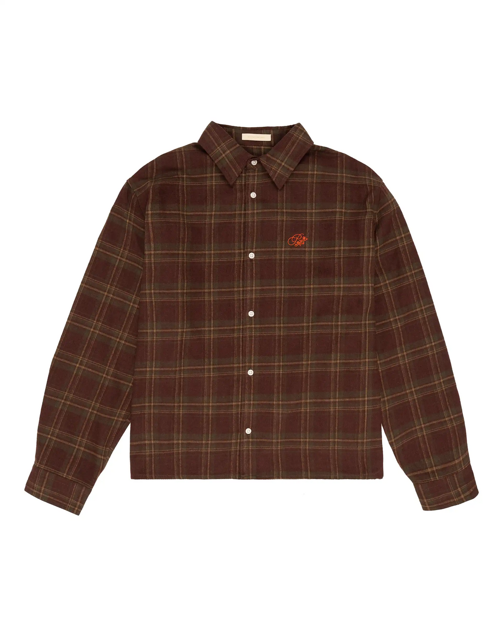 Timber Flannel Shirt Bordeaux PROHIBITED