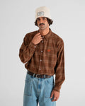 Timber Flannel Shirt Brown PROHIBITED