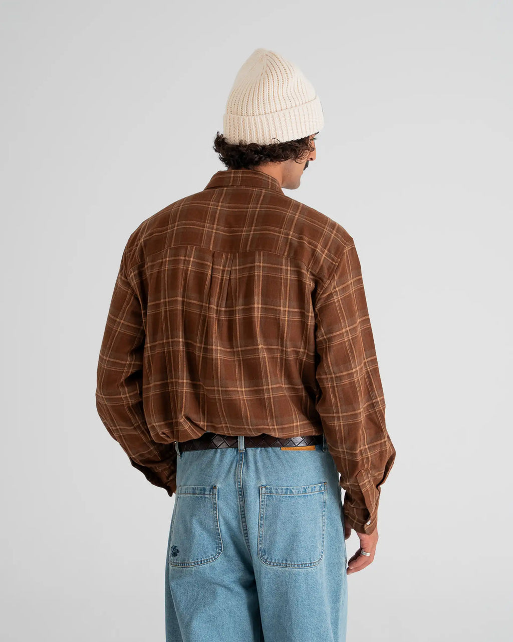 Timber Flannel Shirt Brown PROHIBITED