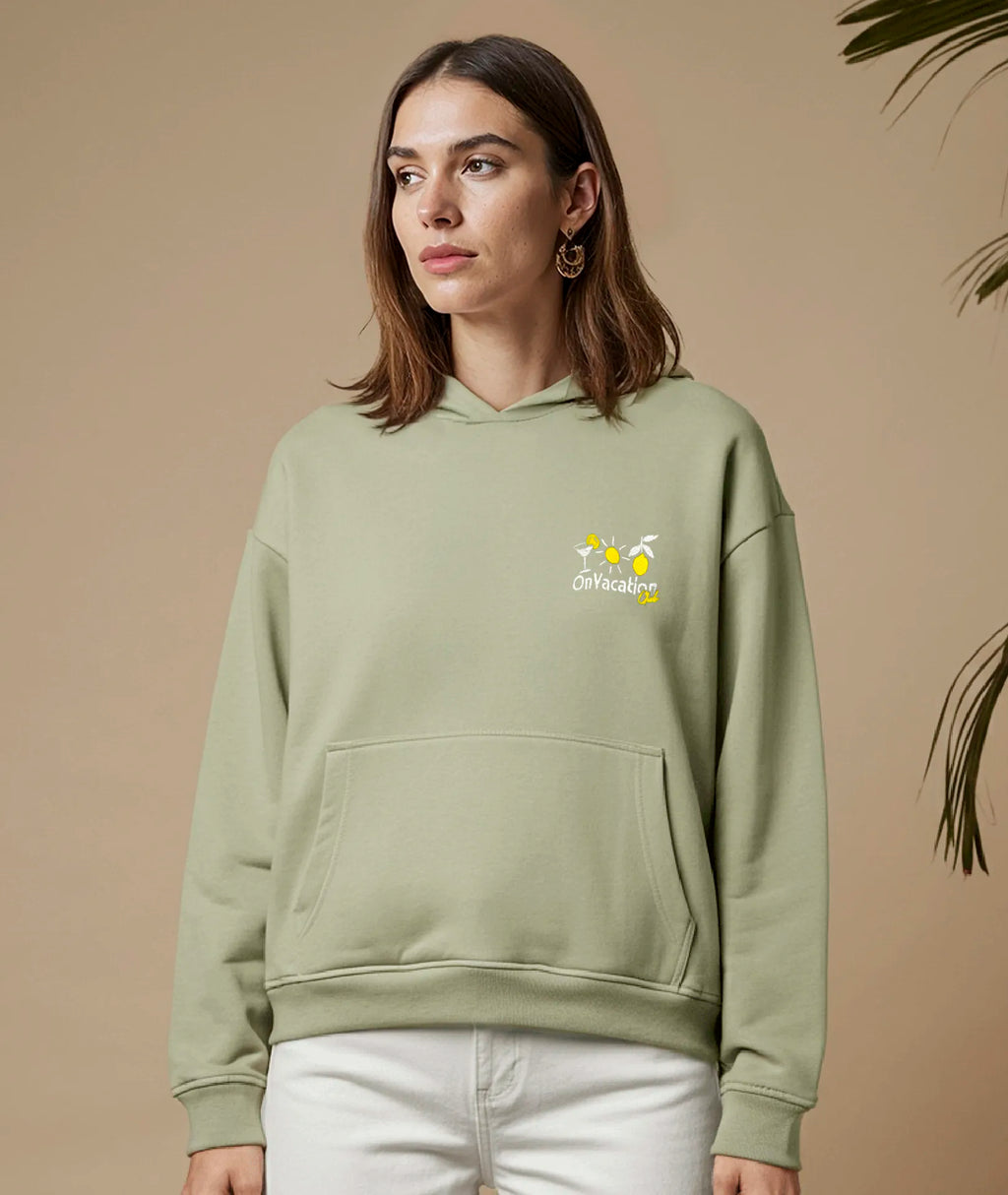 Triple Fun Hoodie - Mint On Vacation