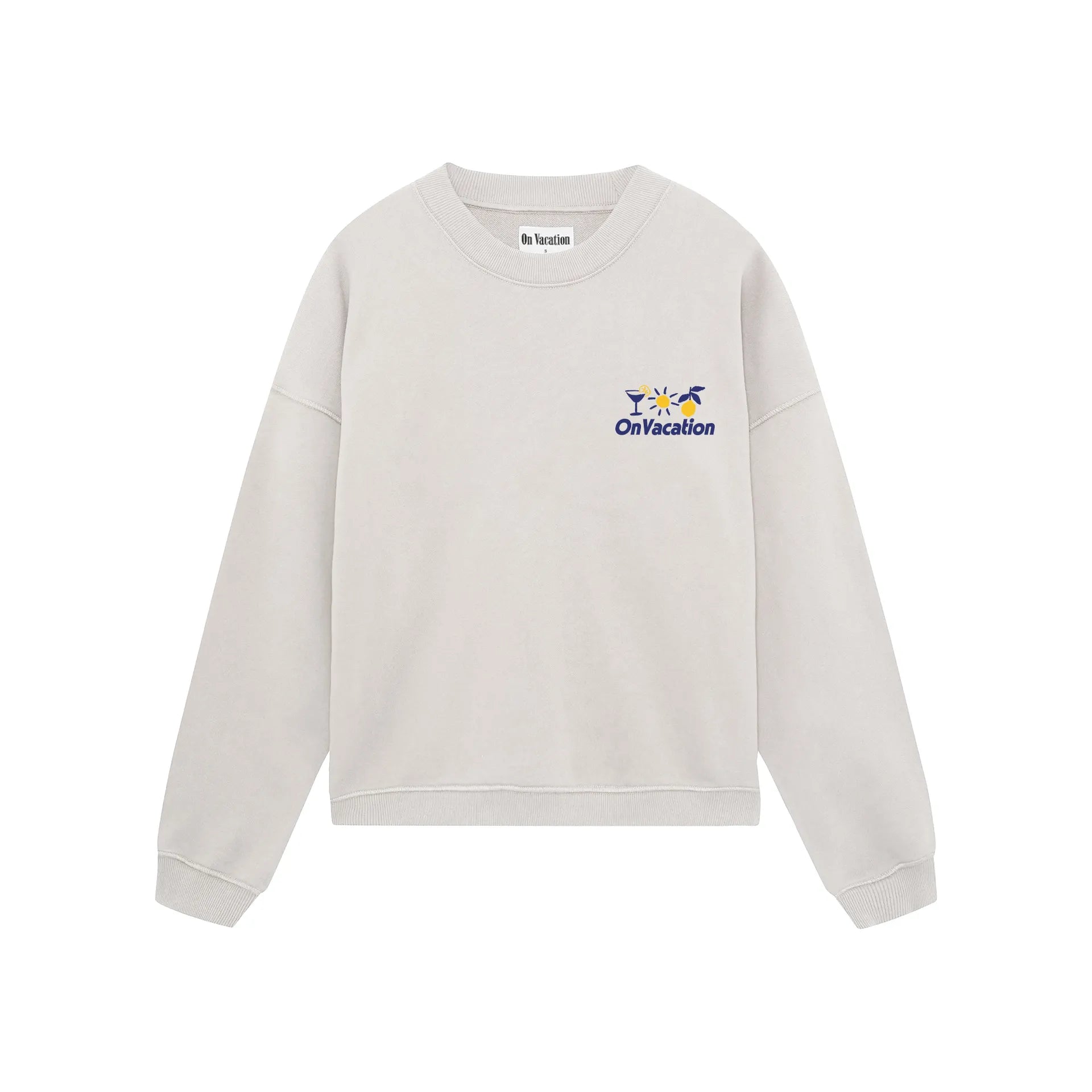 Triple Fun Sweater - Beige On Vacation