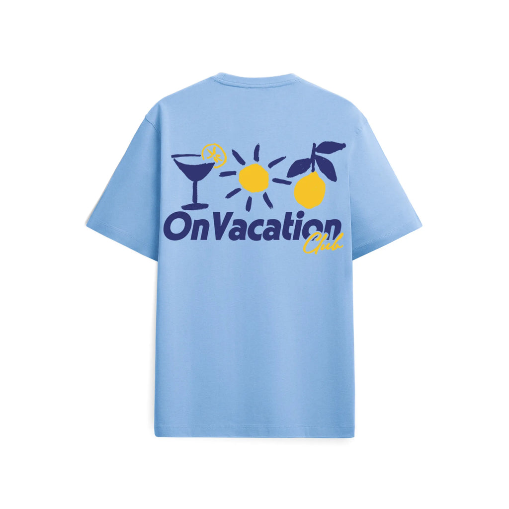 Triple Fun T-Shirt - Light Blue On Vacation