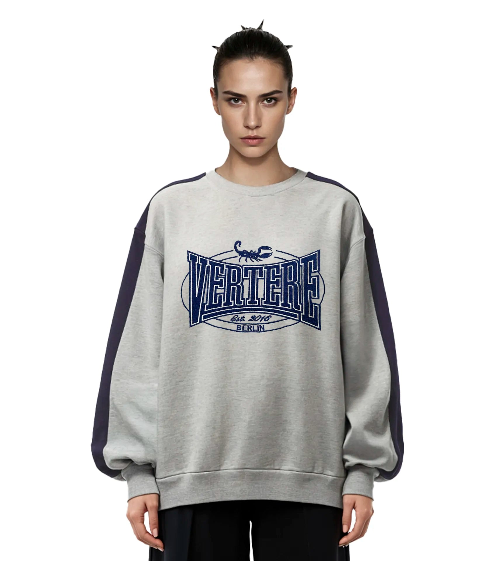 UPPERCUT SWEATER - GREY VERTERE BERLIN