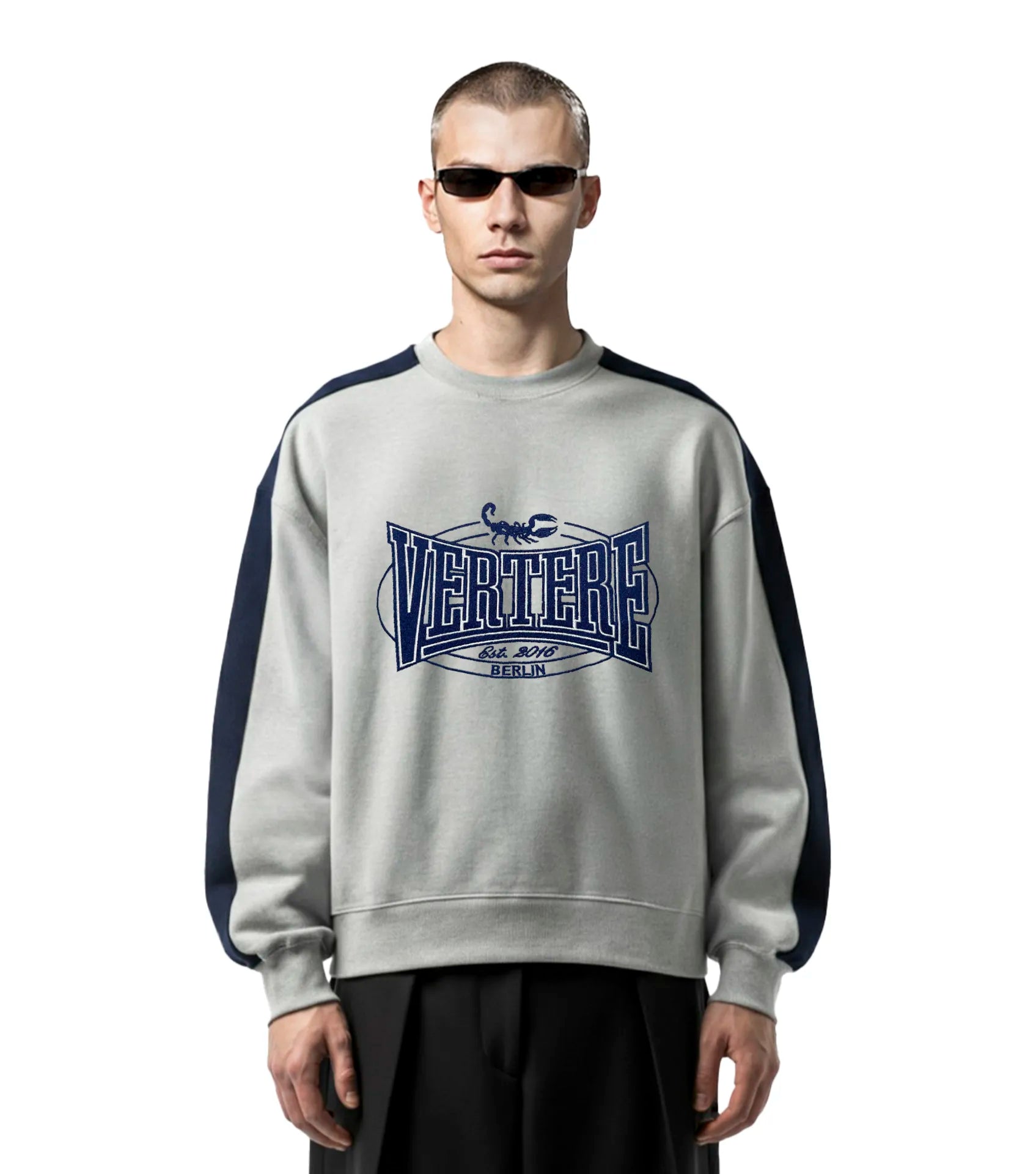 UPPERCUT SWEATER - GREY VERTERE BERLIN