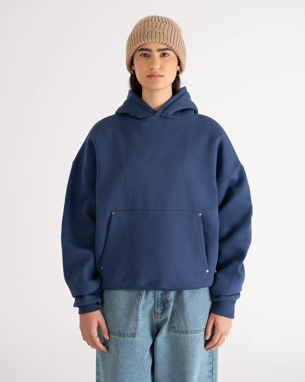 Verdant Reverie Hoodie Blue PROHIBITED