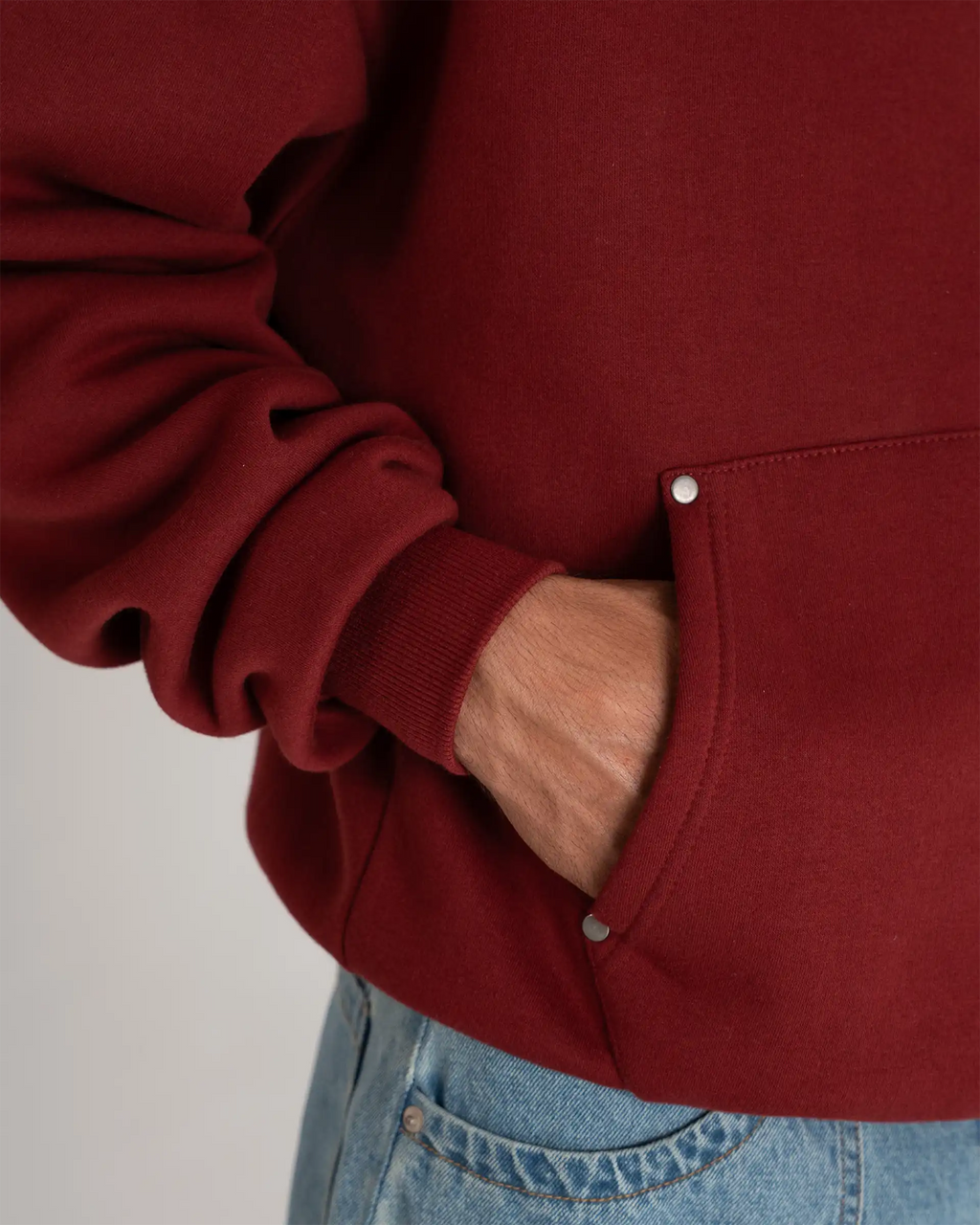 Verdant Reverie Hoodie Red PROHIBITED
