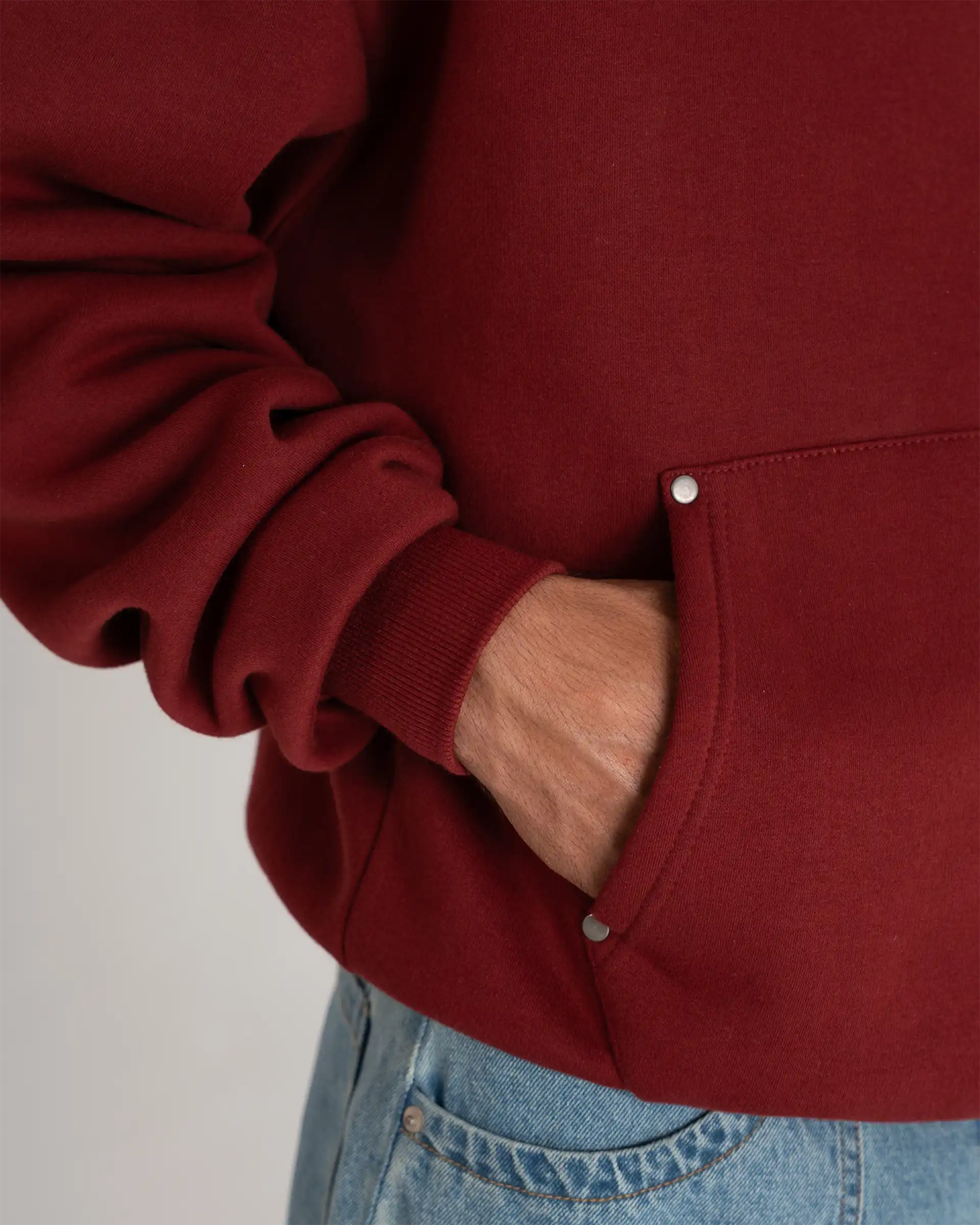 Verdant Reverie Hoodie Red PROHIBITED