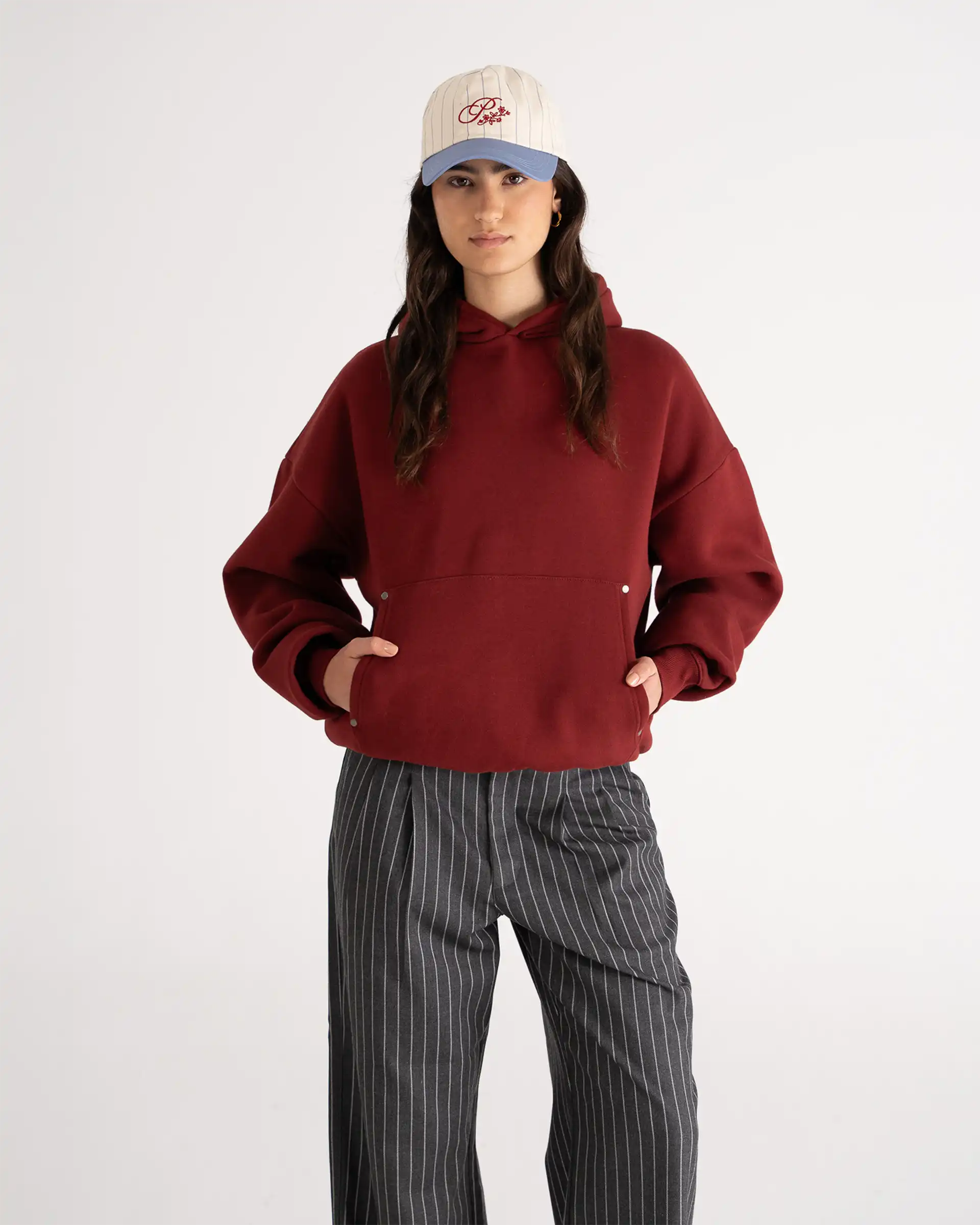 Verdant Reverie Hoodie Red PROHIBITED