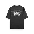 THE THIRD ROOM X VERTERE BERLIN SPIKES T-SHIRT - WASHED BLACK