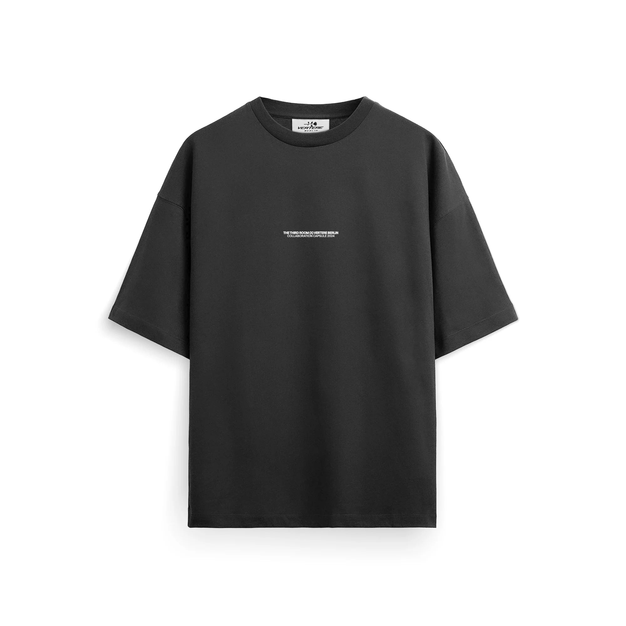 THE THIRD ROOM X VERTERE BERLIN SPIKES T-SHIRT - WASHED BLACK