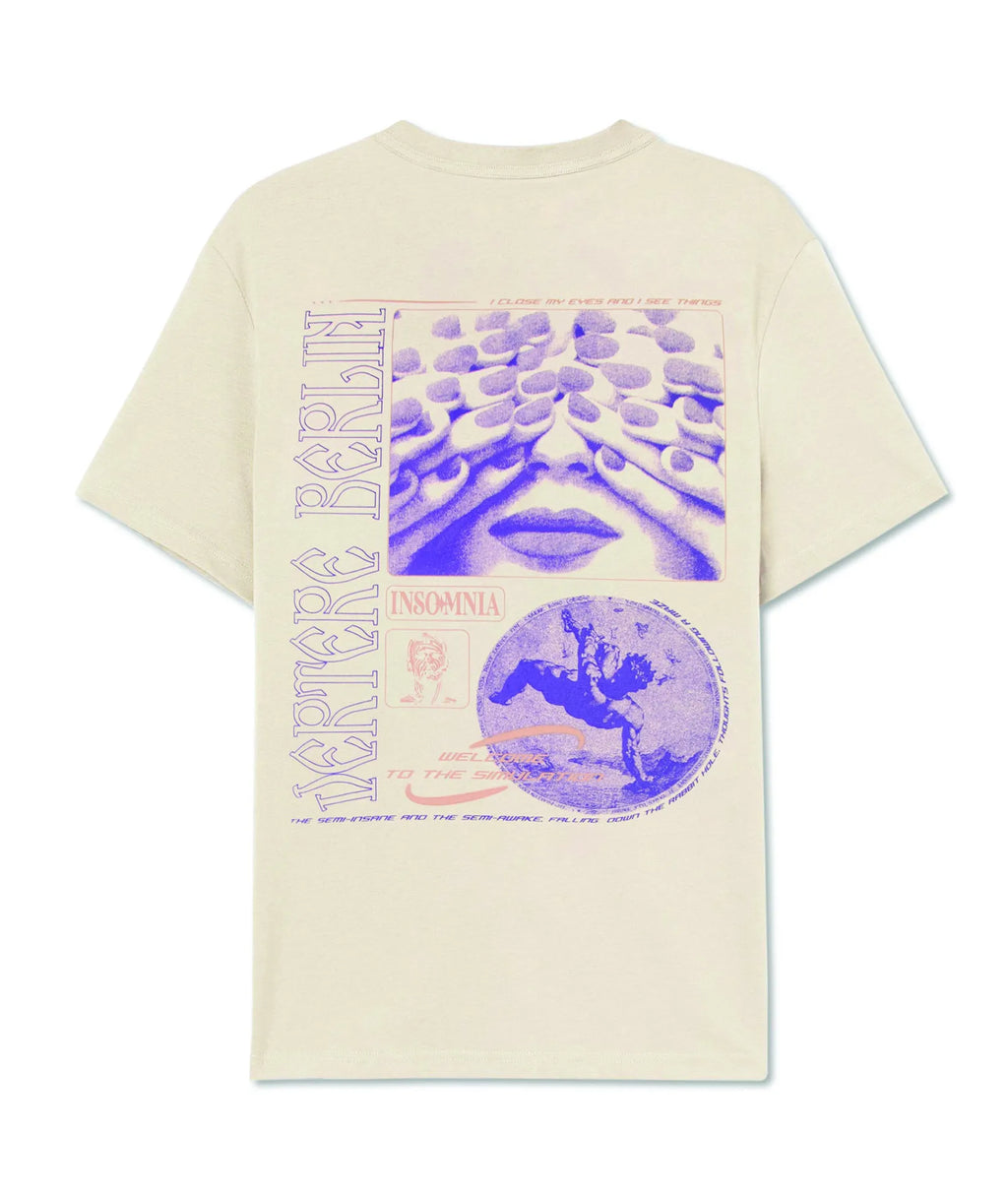 INSOMNIA T-SHIRT - SAND VERTERE BERLIN