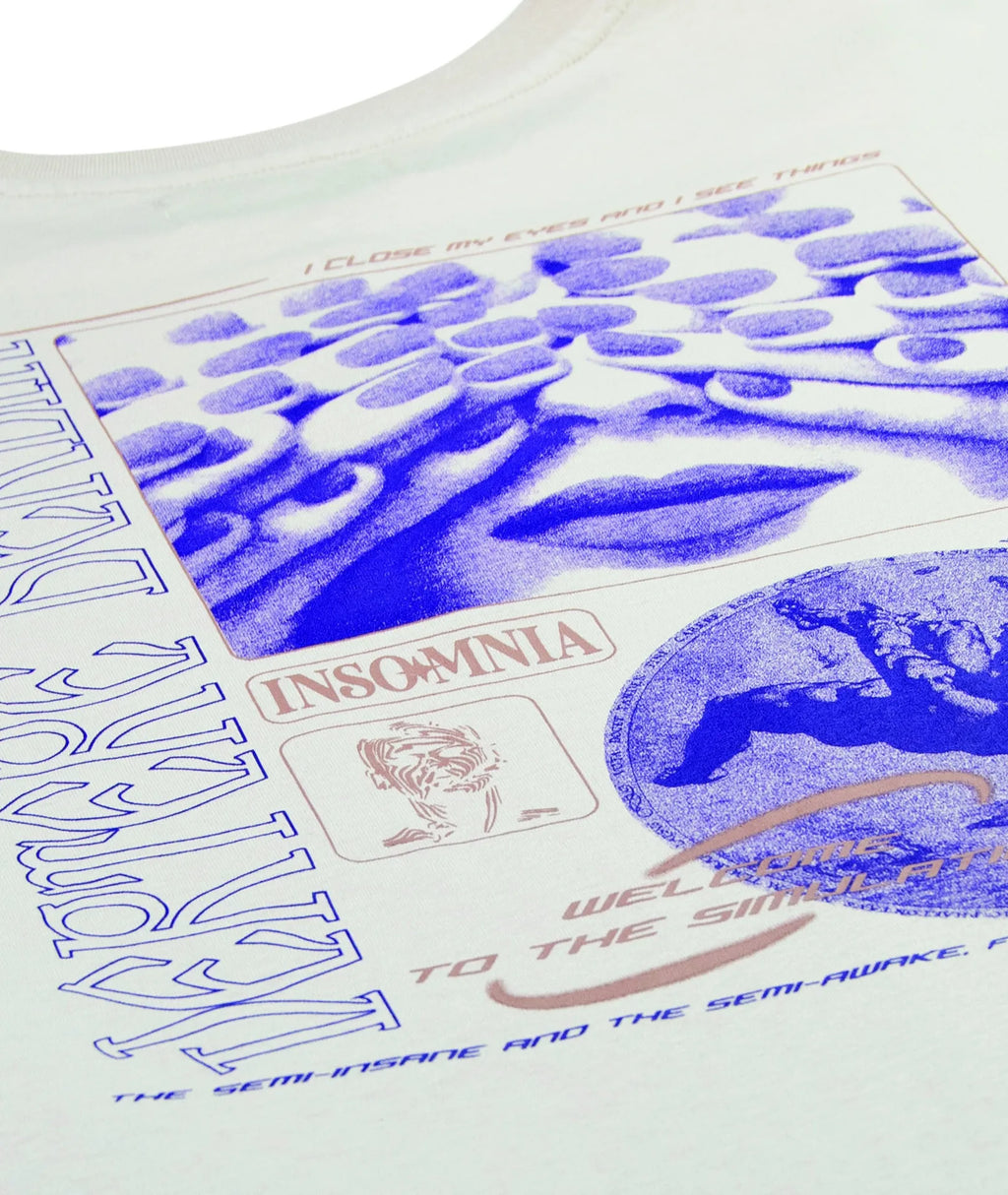 INSOMNIA T-SHIRT - SAND VERTERE BERLIN
