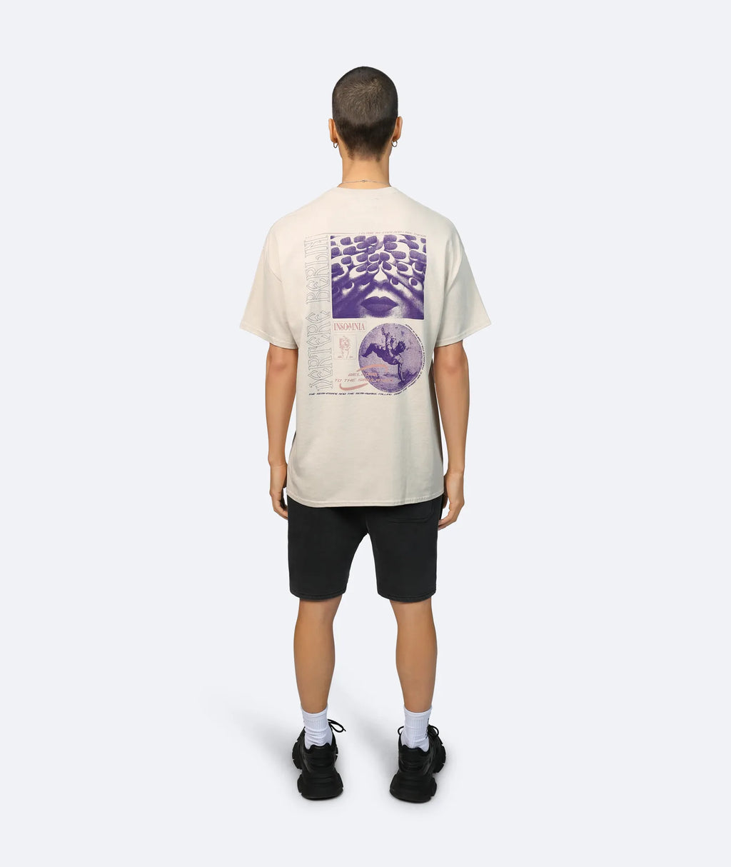 INSOMNIA T-SHIRT - SAND VERTERE BERLIN