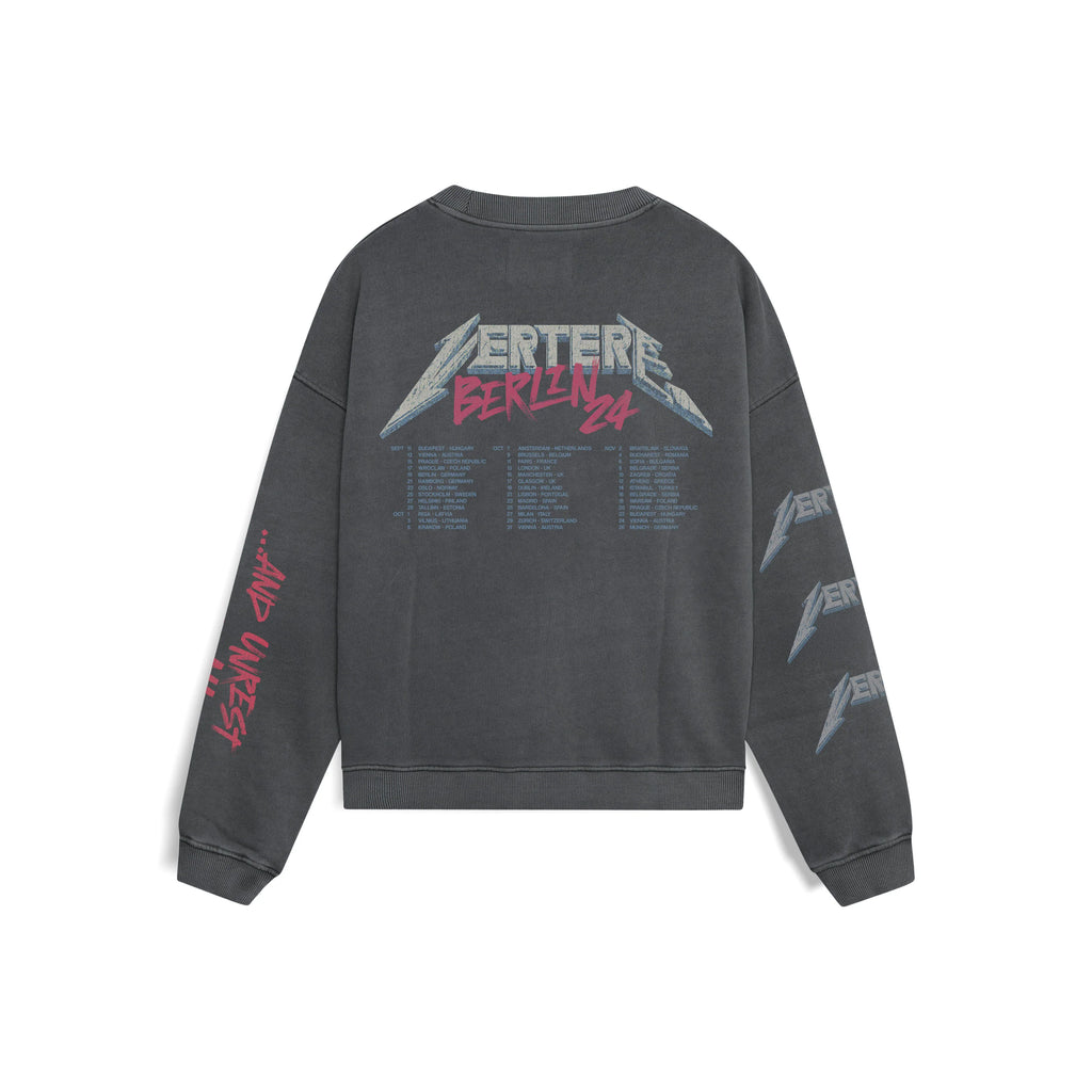JUSTICE SWEATER - WASHED BLACK VERTERE BERLIN