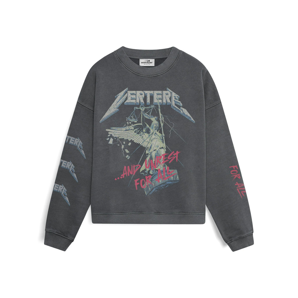 JUSTICE SWEATER - WASHED BLACK VERTERE BERLIN