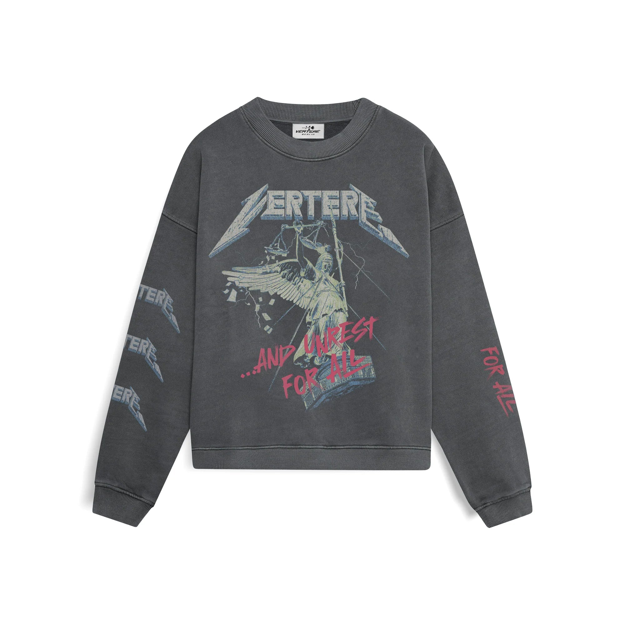 JUSTICE SWEATER - WASHED BLACK VERTERE BERLIN